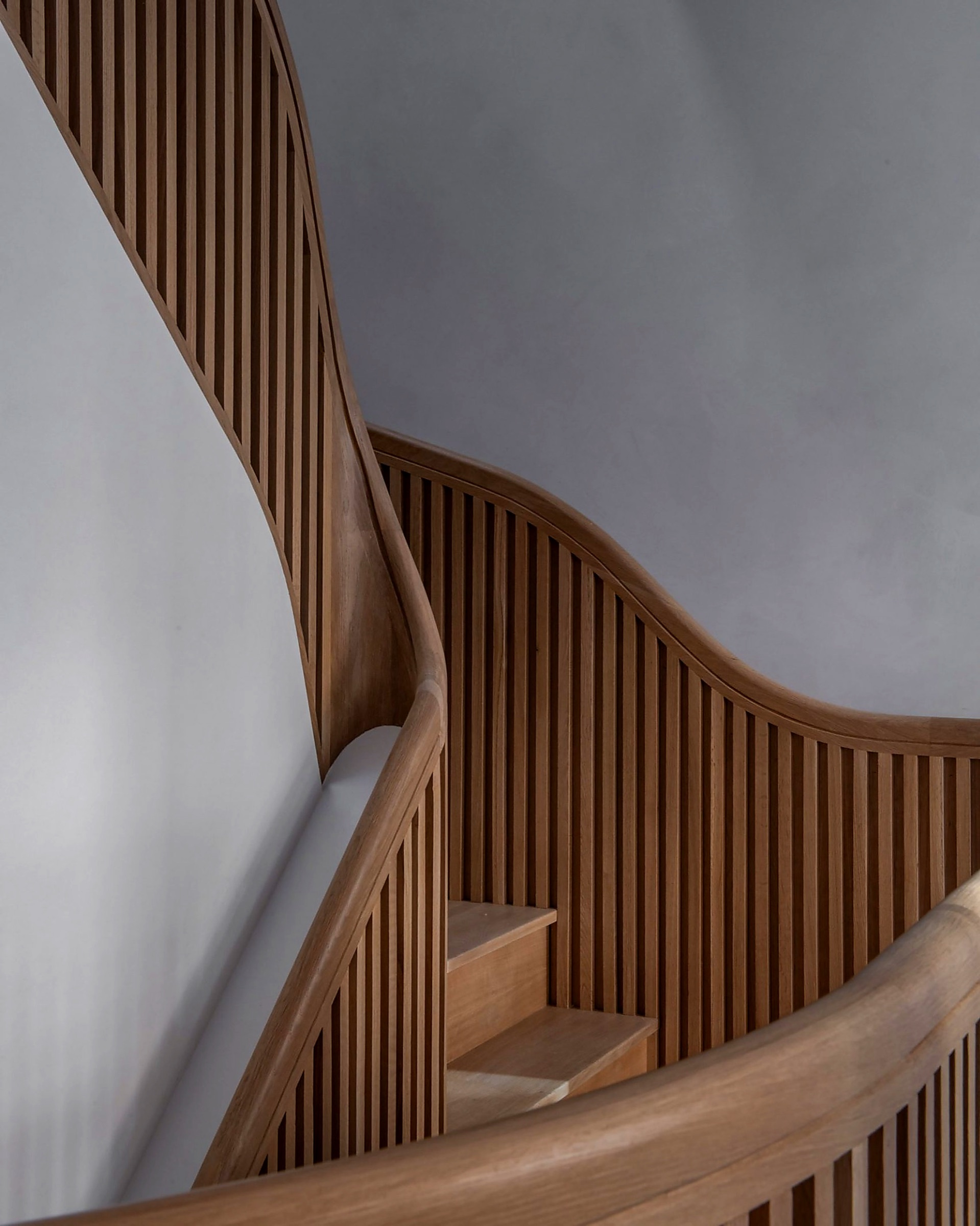 Bespoke staircase from the McNulty workshop